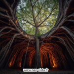 Racines d’un arbre illustrant la culture invisible d’une entreprise