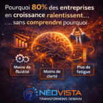 Pourquoi les entreprises en croissance ralentissent : surcharge organisationnelle, perte de clarté, fatigue décisionnelle et baisse de performance